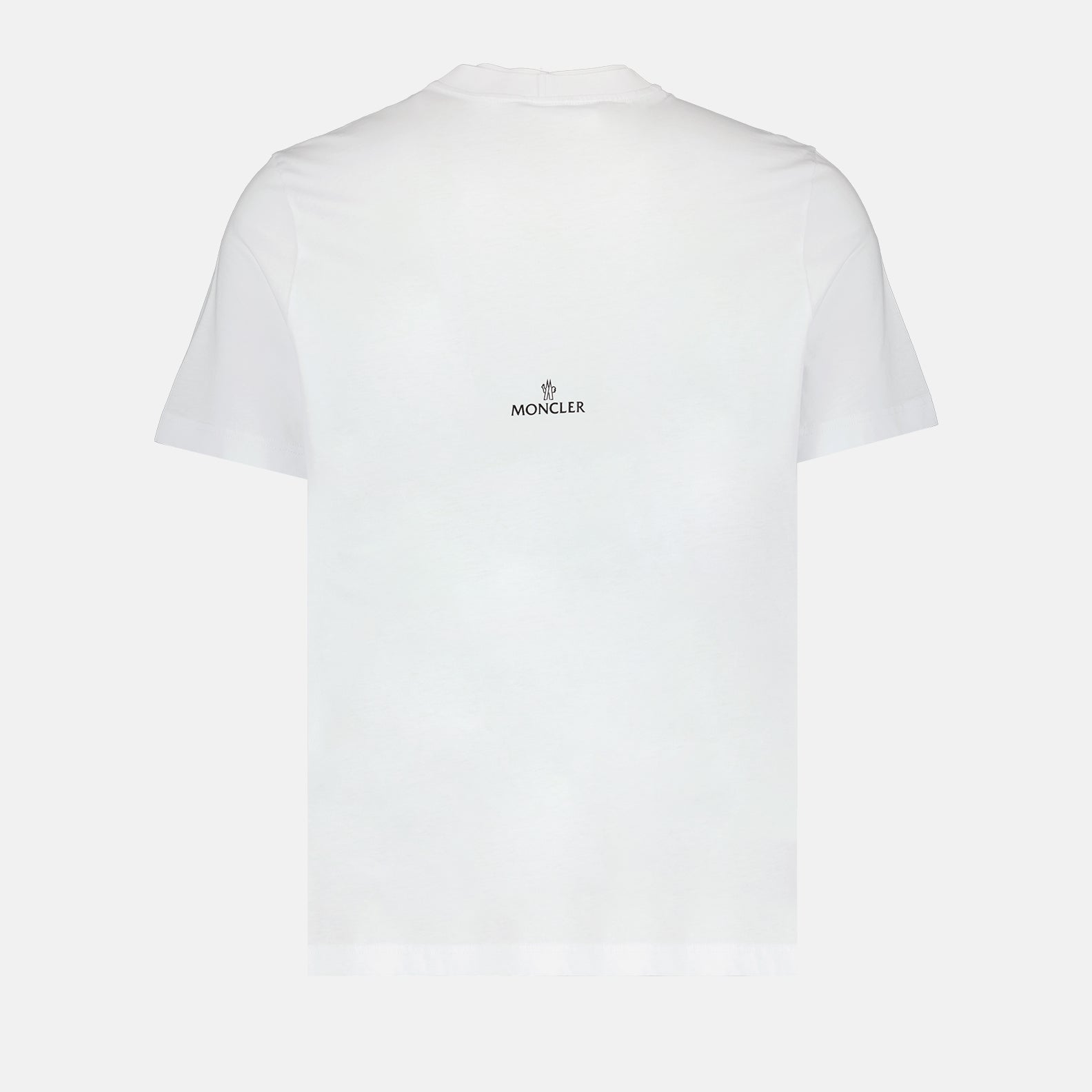 T-shirt T-shirt con Logo Moncler Bianco Homme