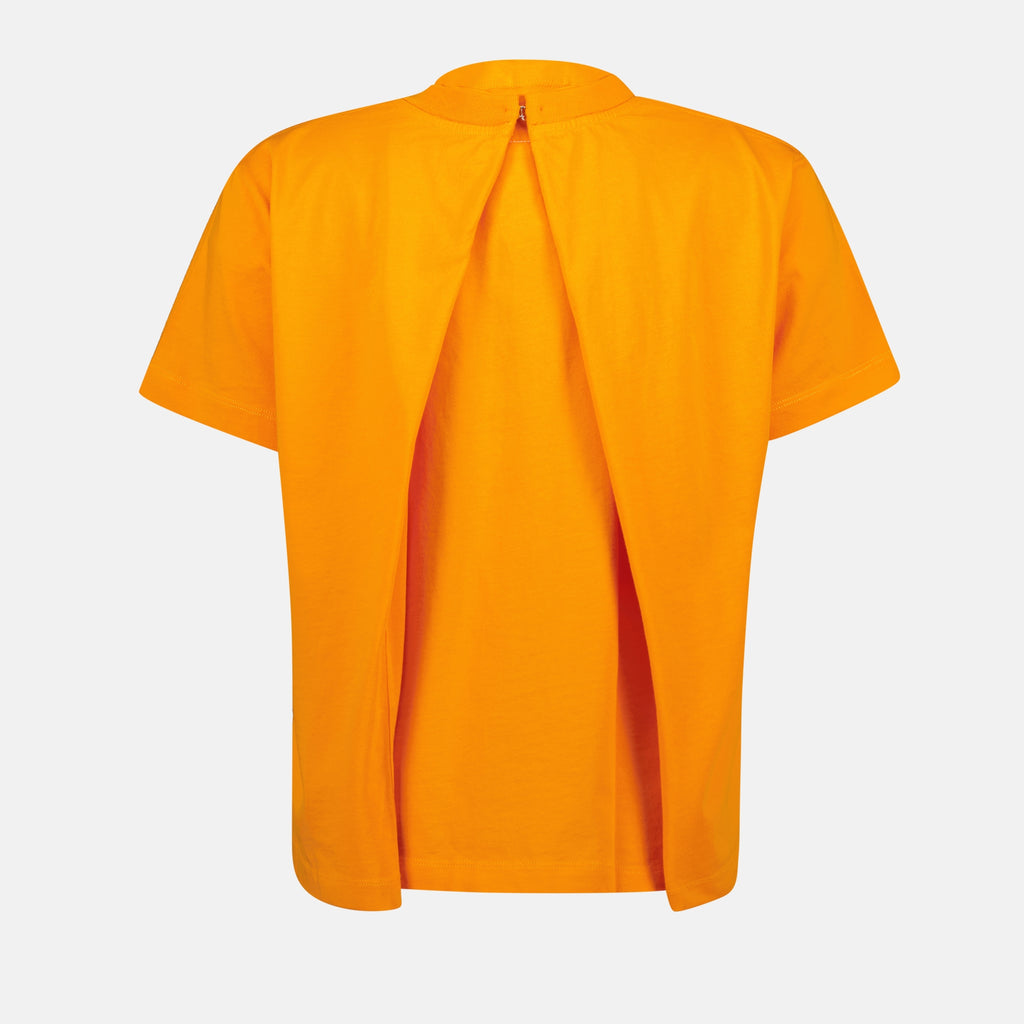 T-Shirts Oranges T-Shirt Mm6 Orange Femme