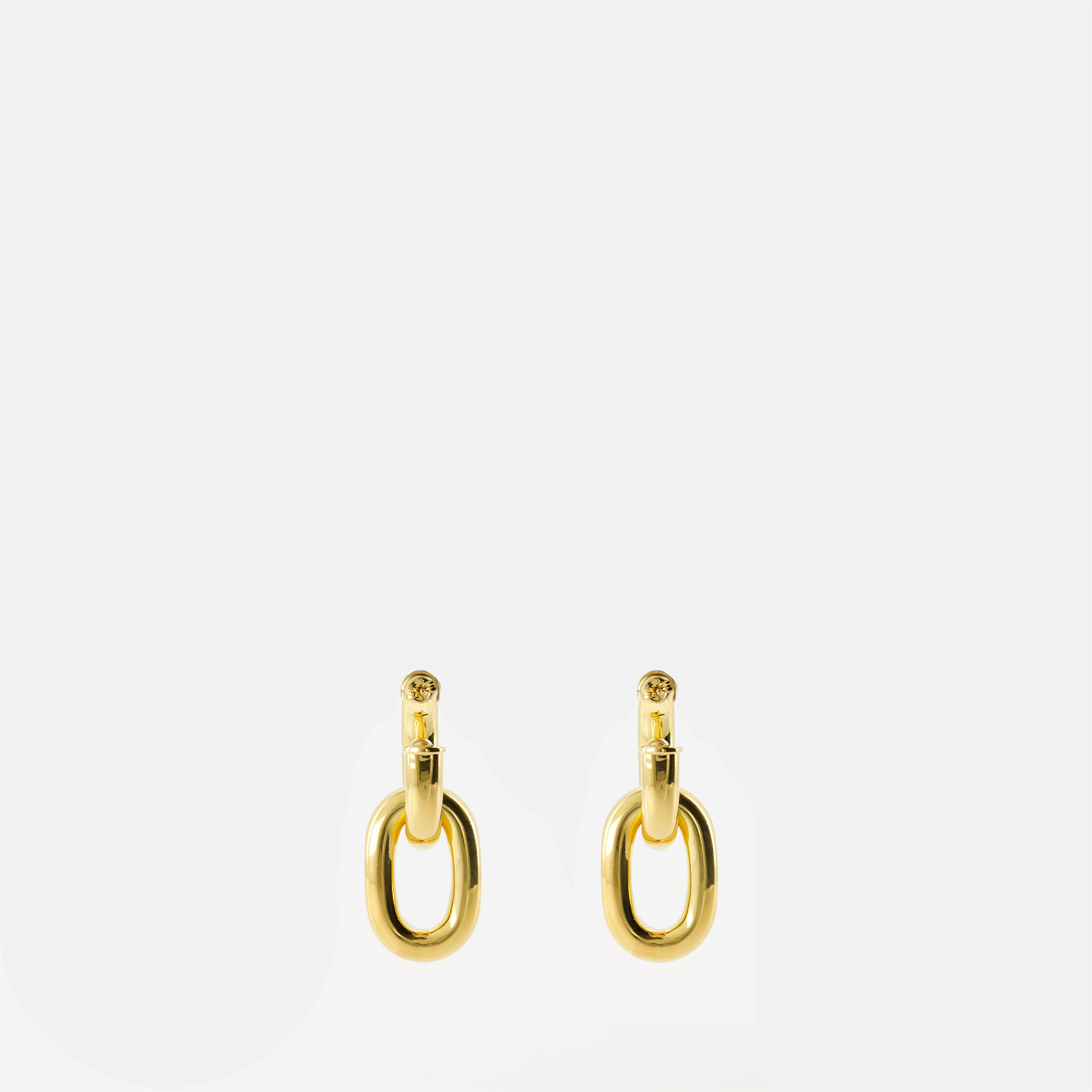 Bijoux Boucles d'oreilles Link XL Rabanne Doré Femme