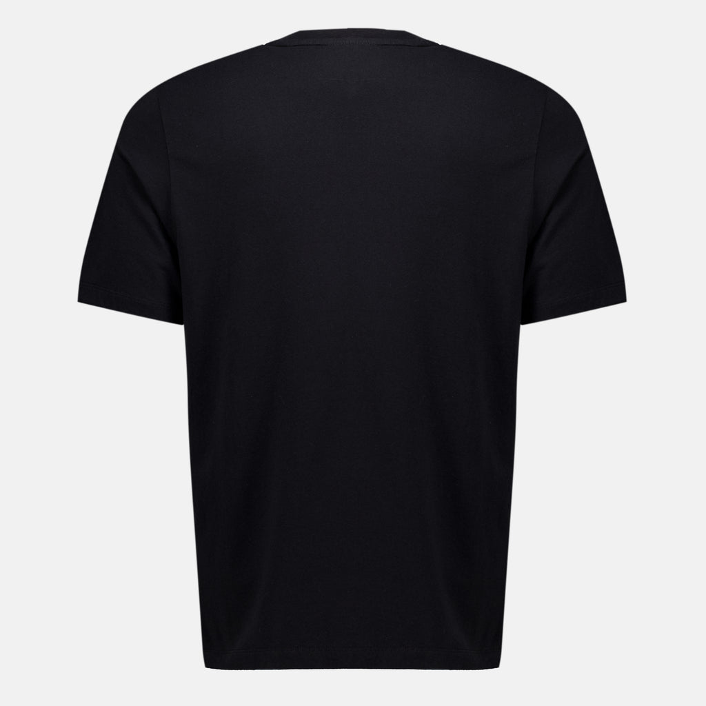 T-shirts Camiseta Black Fox Maison Kitsune Noir Homme