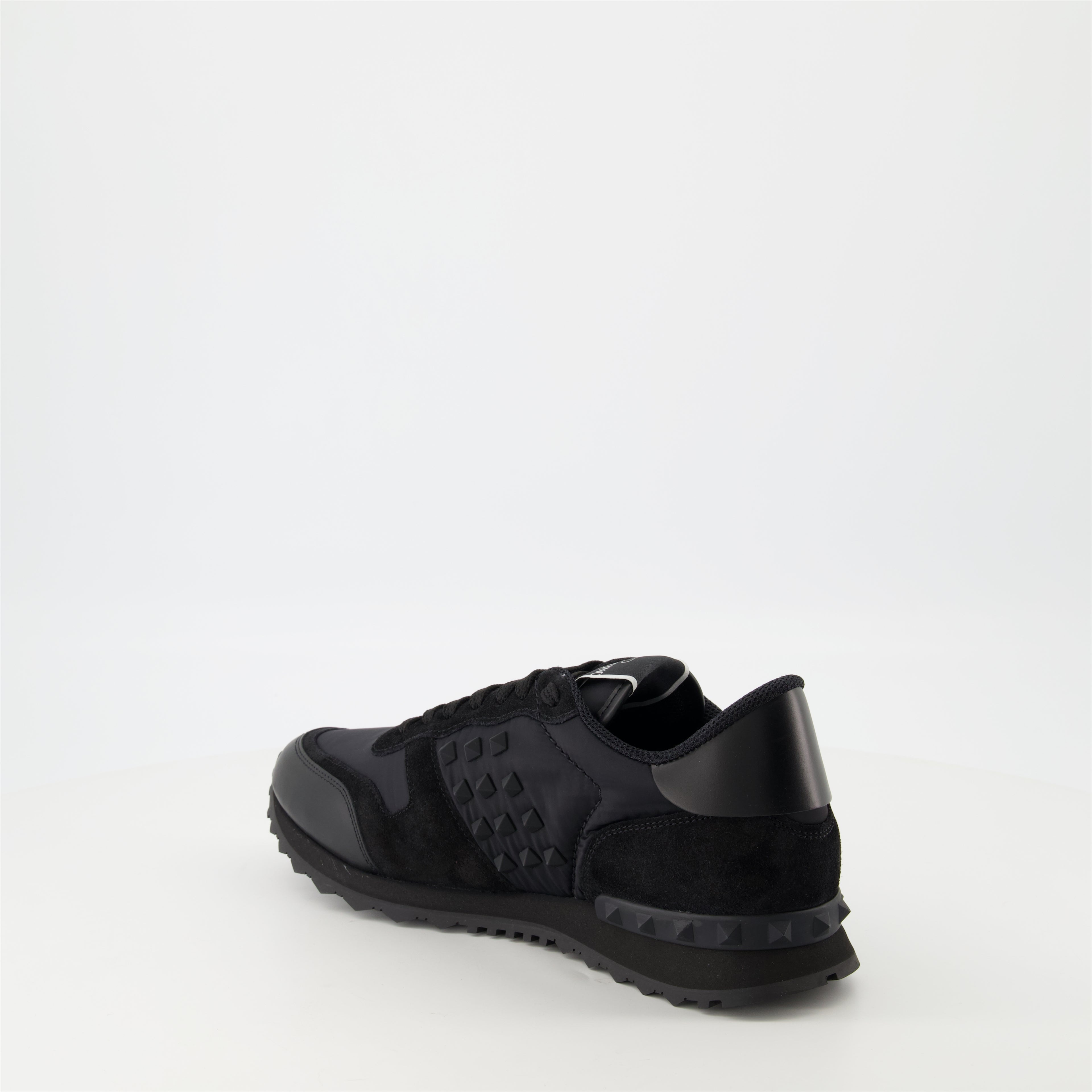 Tênis Baskets Rockrunner Valentino Garavani Preto Homme