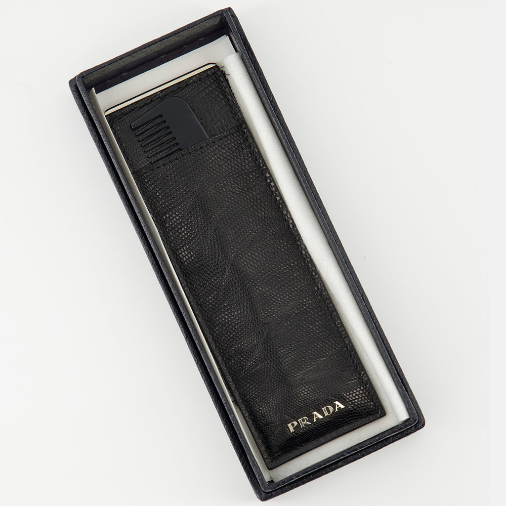 Small leather goods Toiletry Essential Prada Black Homme
