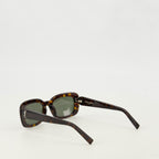 Imagen de las gafas de sol SLM130 marrones de la marca Saint Laurent para Unisex - Temporada Primavera-Verano 2026 - Vista Detallada_2