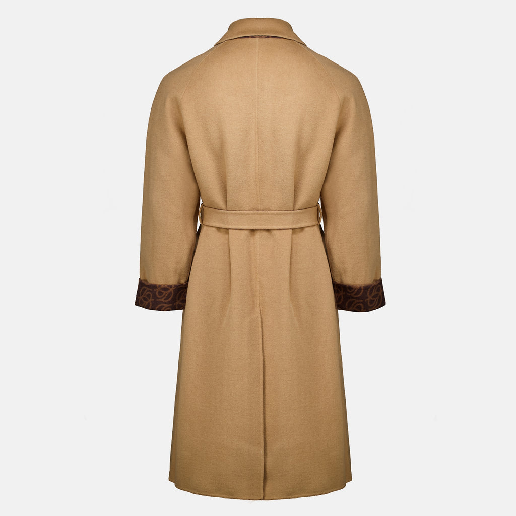 Manteaux Manteau double face Monogramme Drole De Monsieur Marron Homme