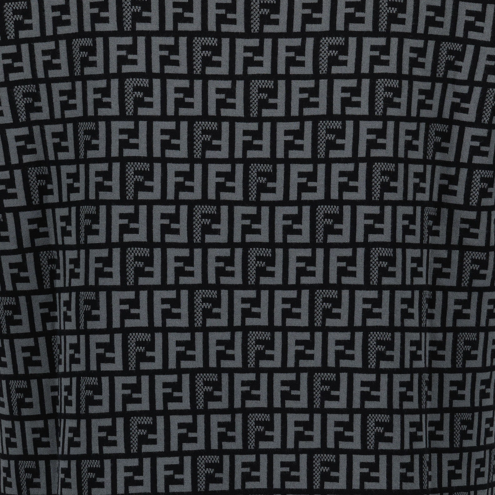 T-shirts Pull FF Fendi Black Homme