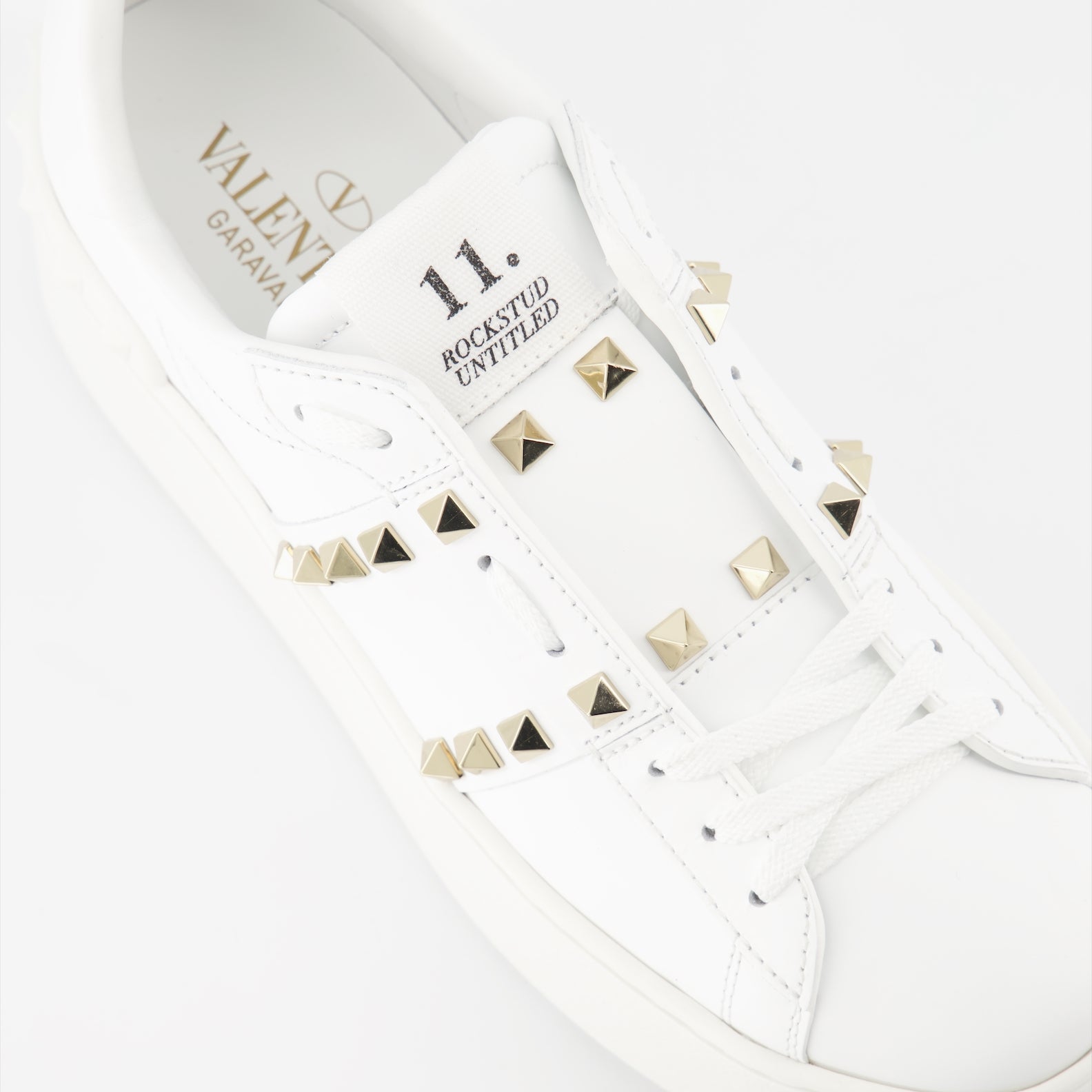 Sneakers Rockstud Platform Sneakers Valentino Garavani White Femme