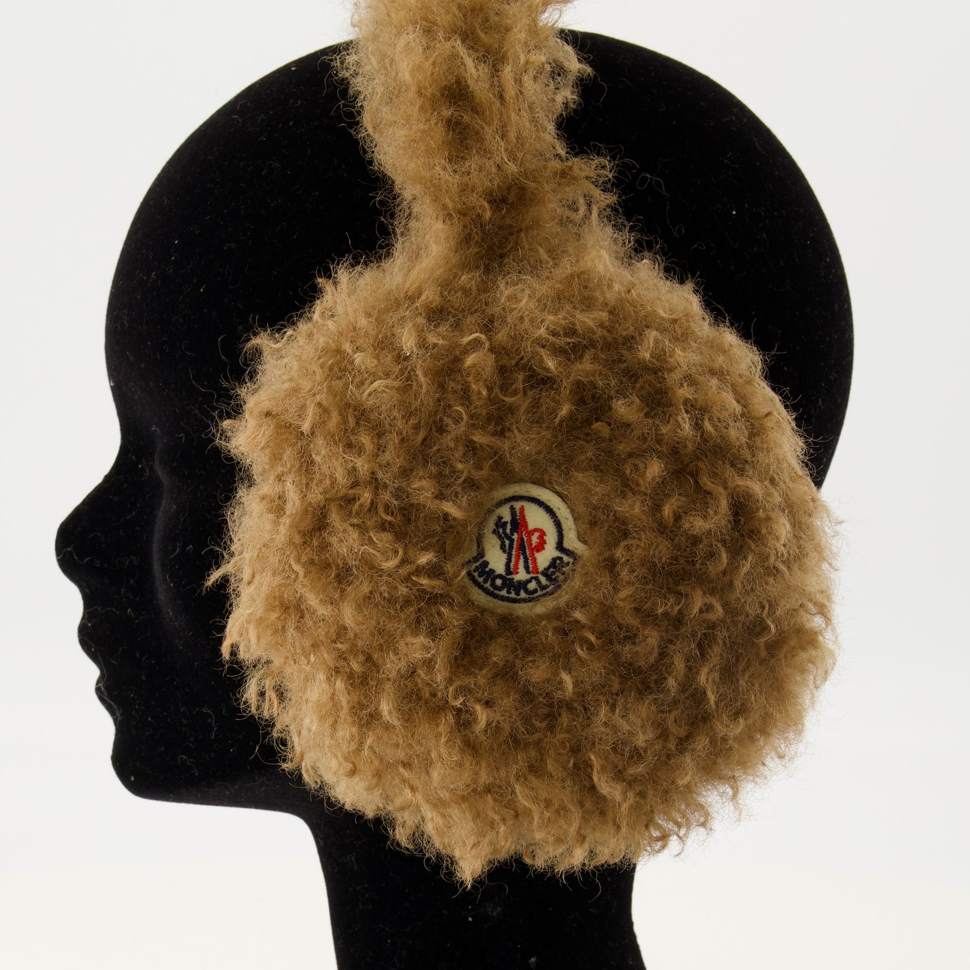 Image of the Moncler Women's Teddy Ear Muffs - Fall-Winter 2025 - Back View