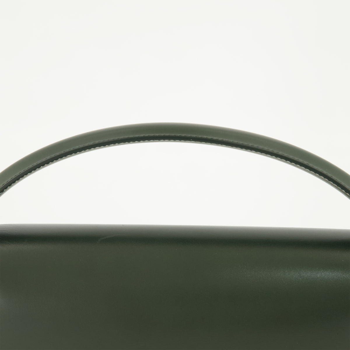 Sacs à main et épaule Borsa Voltaire in Pelle Verde Scuro Saint Laurent Vert Femme