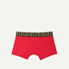 Sous-vêtements et homewear Boxer court Medusa Greca Versace Rouge Homme