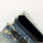 Borse a tracolla Borsa in Denim 1DR XS con Strass Diesel Blu Femme