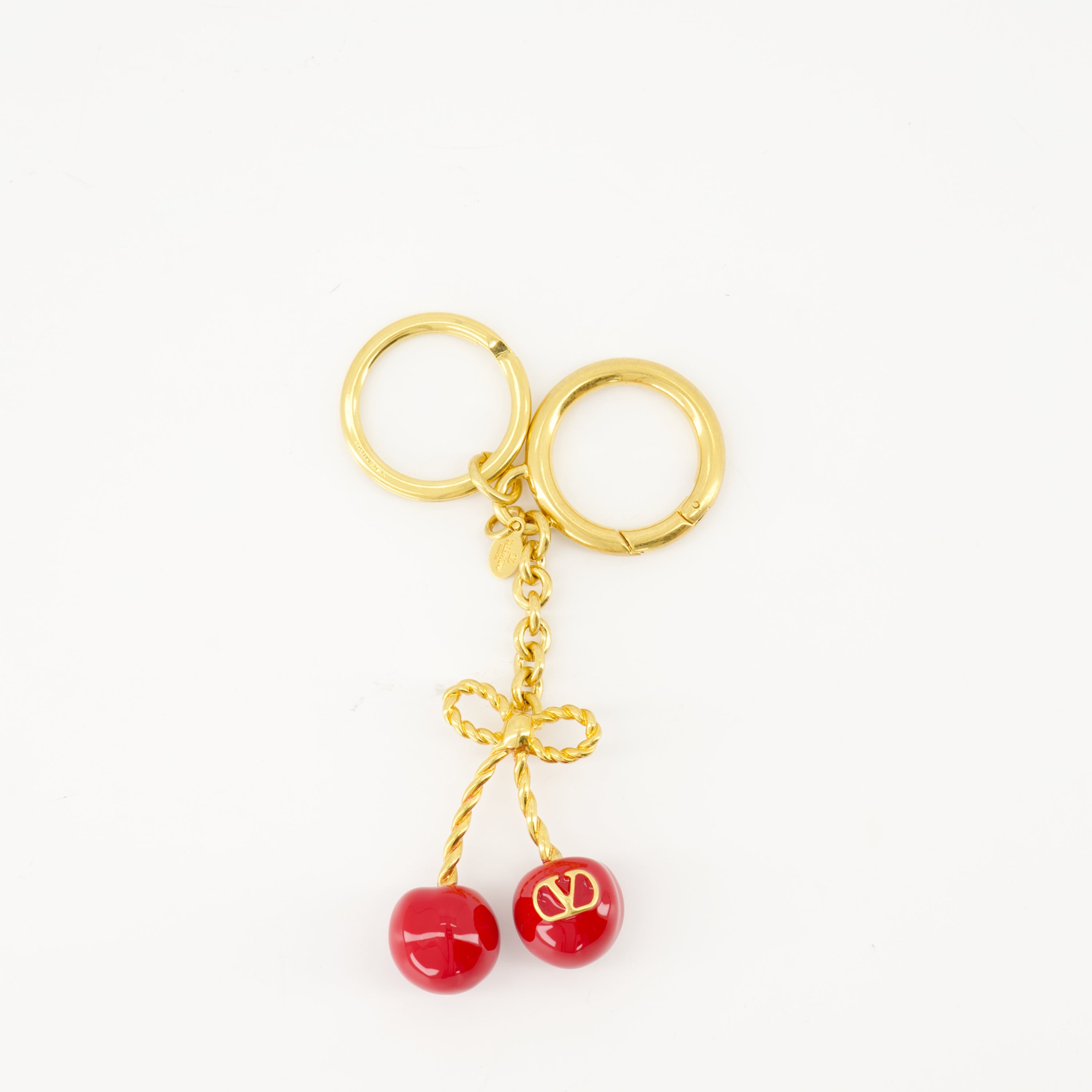Lifestyle Cherry Keychain Valentino Garavani Doré Femme