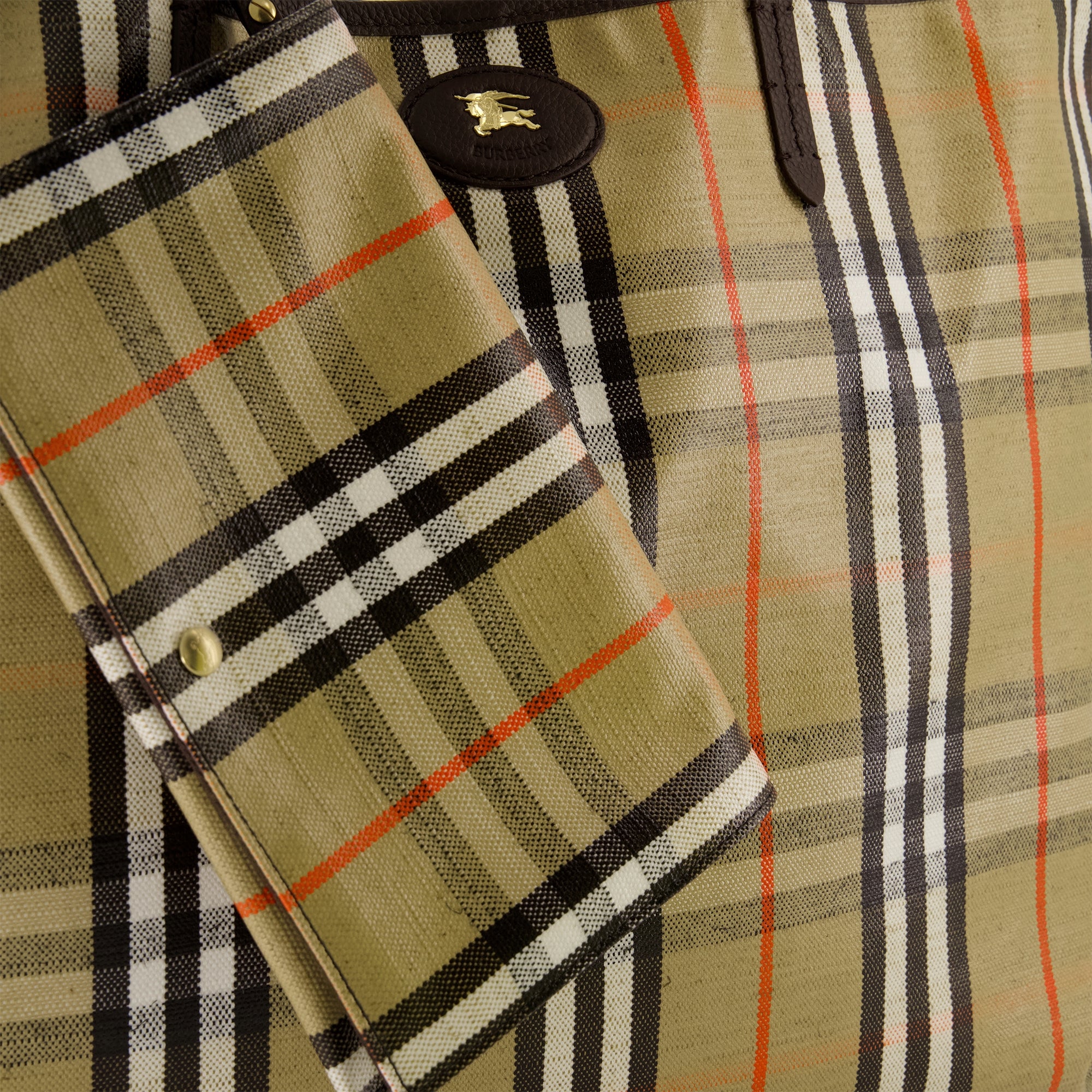 Tote Bags Highlands Tote Bag Burberry Beige Women