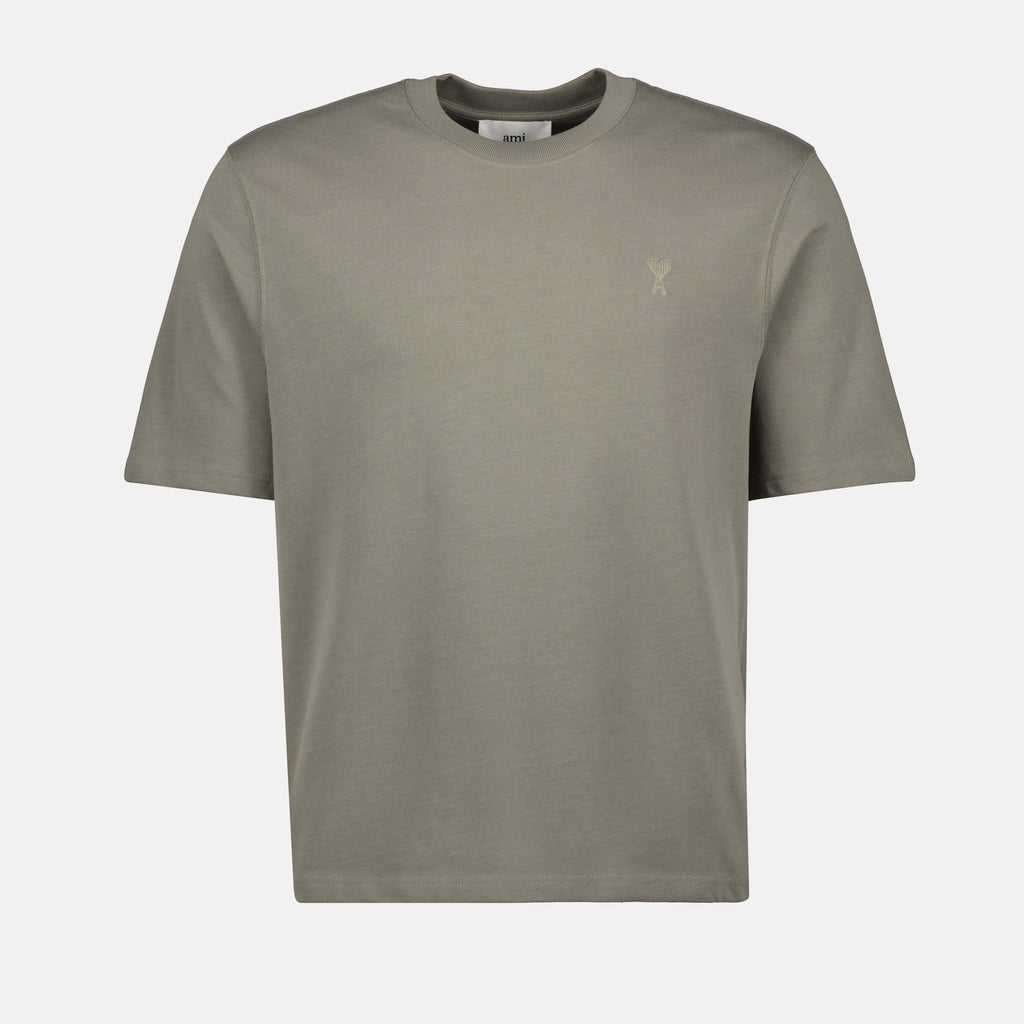 T-shirts Ami de coeur T-shirt Ami PARIS Khaki Unisex