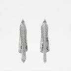Bijoux Boucles d'oreilles Pixel Rabanne Argenté Femme