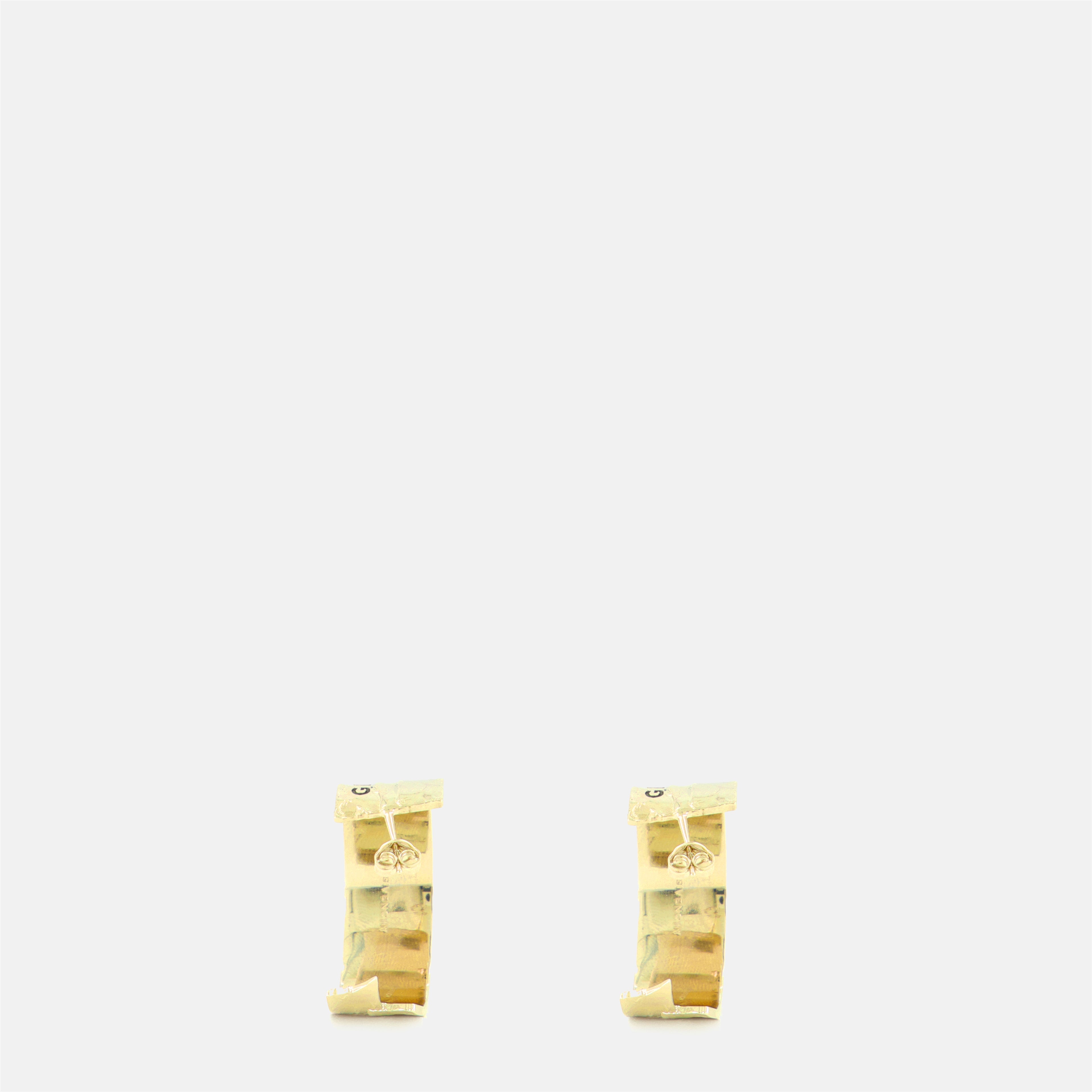 Image of the Givenchy Tape earrings for women - Autumn-Winter 2025 - Back View