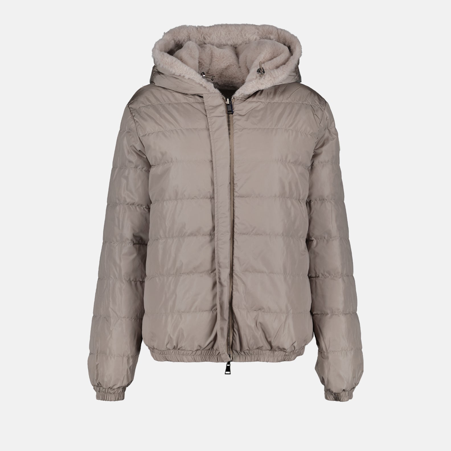 Casacos Doudoune Coche Moncler Cinza Femme