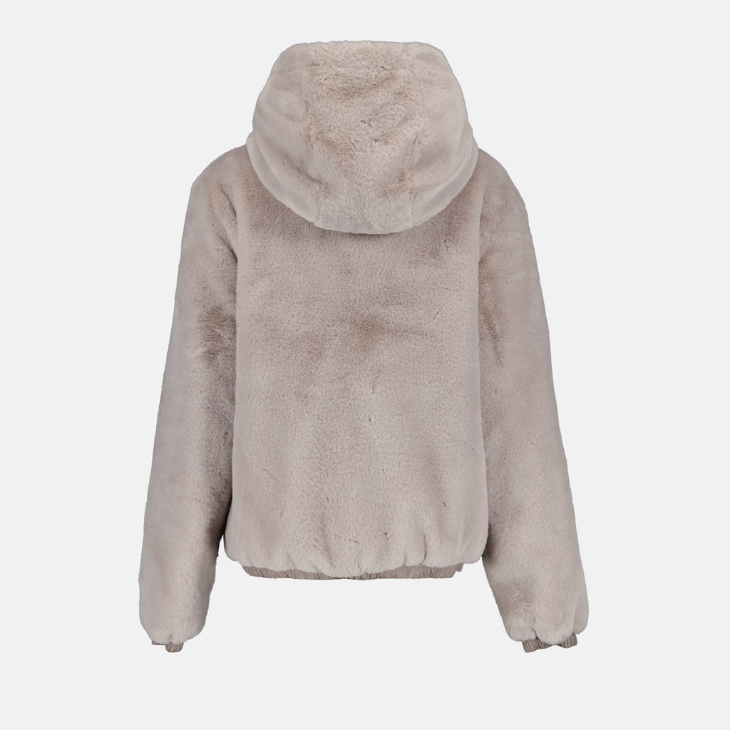 Casacos Doudoune Coche Moncler Cinza Femme