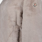 Casacos Doudoune Coche Moncler Cinza Femme