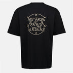 T-shirts T-shirt Slogan Tressé Drole De Monsieur Noir Homme
