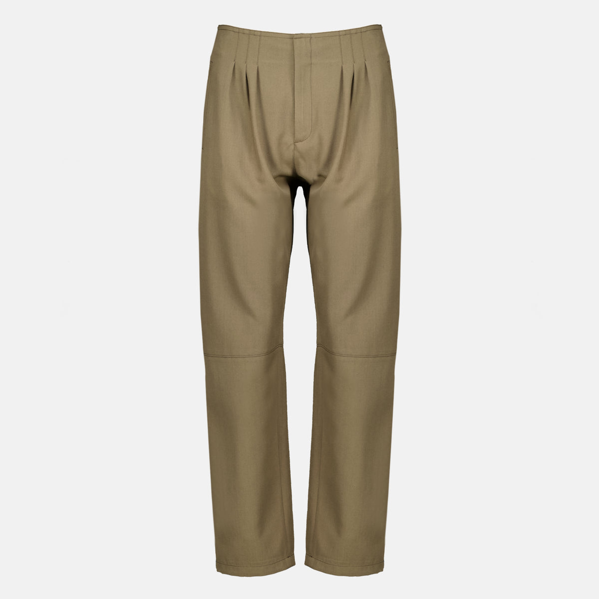 Pantalons Pantalones Balloon Kaki Mm6 Kaki Femme