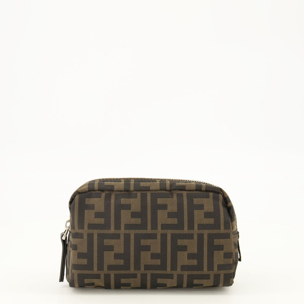 Pochettes マイクロトイレタリーバッグ Fendi Marron Unisexe