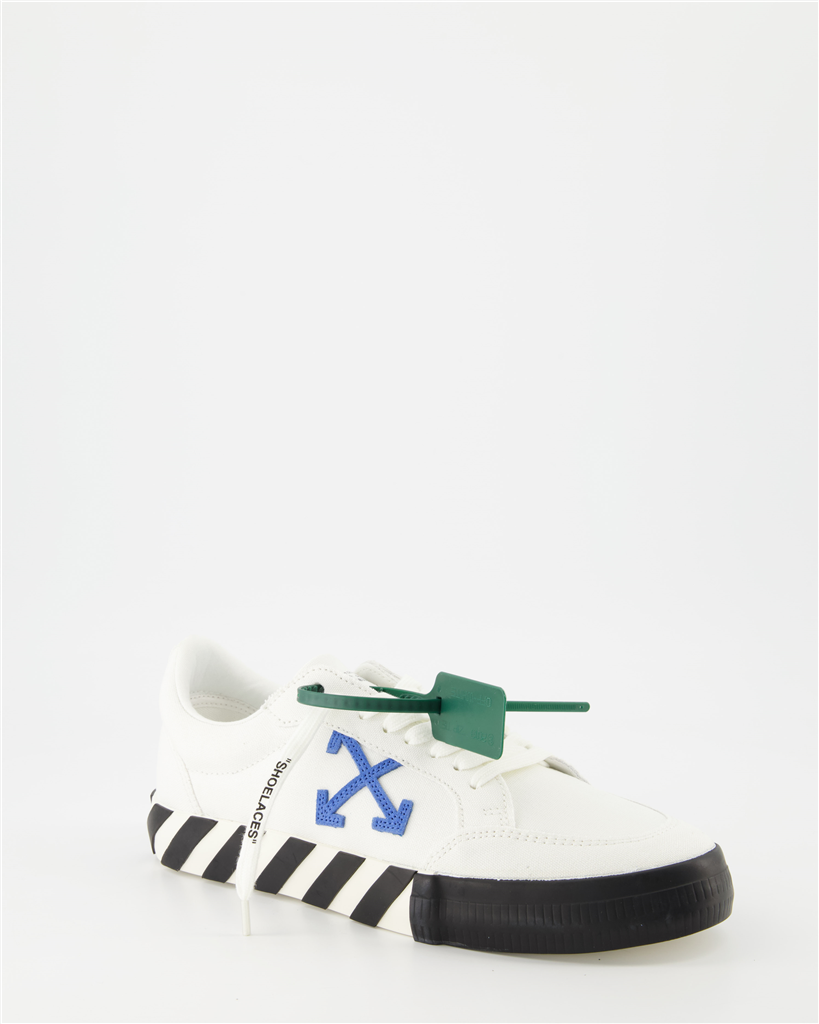 Sneaker OMIA085F22FAB001 0145 white blue Off-White Weiß Homme