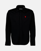 Hemden HSH114.660 001 noir Ami PARIS Schwarz Homme