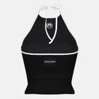 Tops Top dos nu en jersey noir Marine Serre Noir Femme