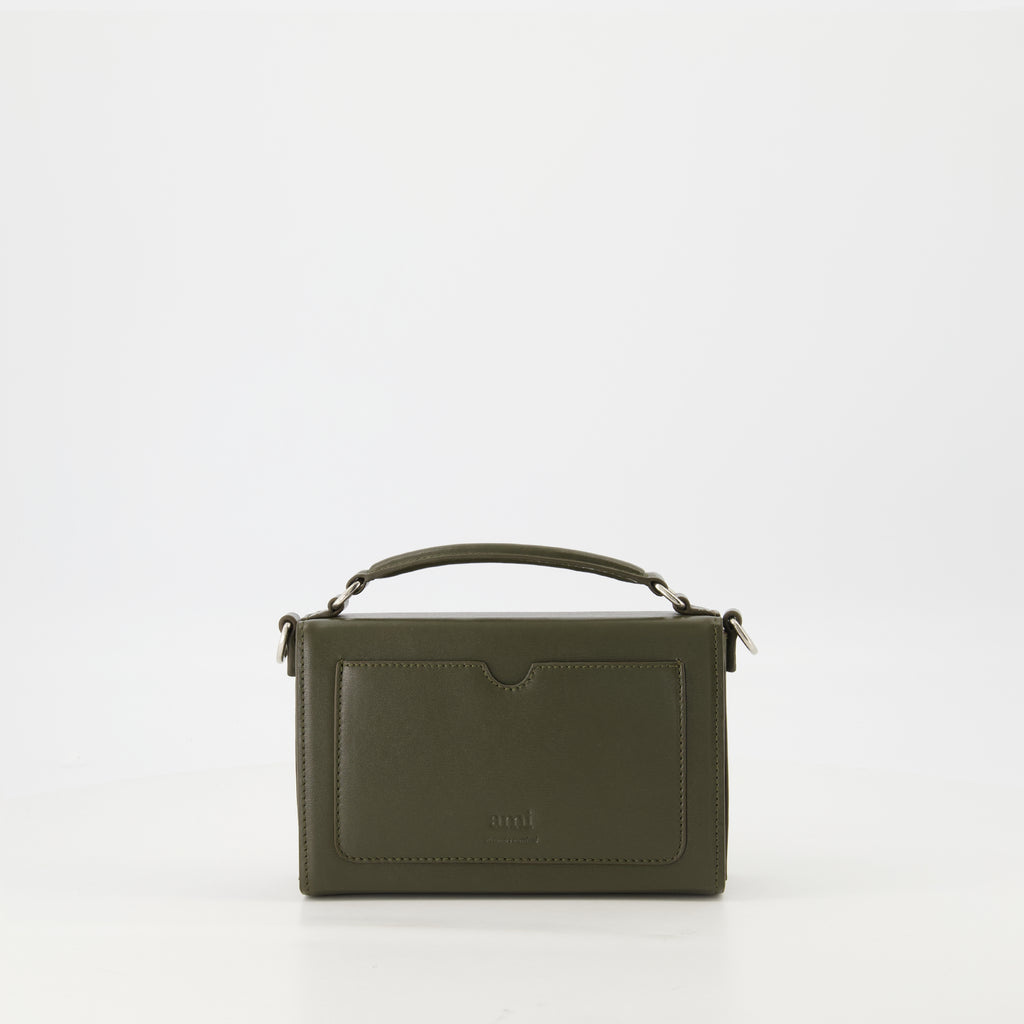 Sacs bandoulière Sac Lunch Ami PARIS Kaki Unisexe