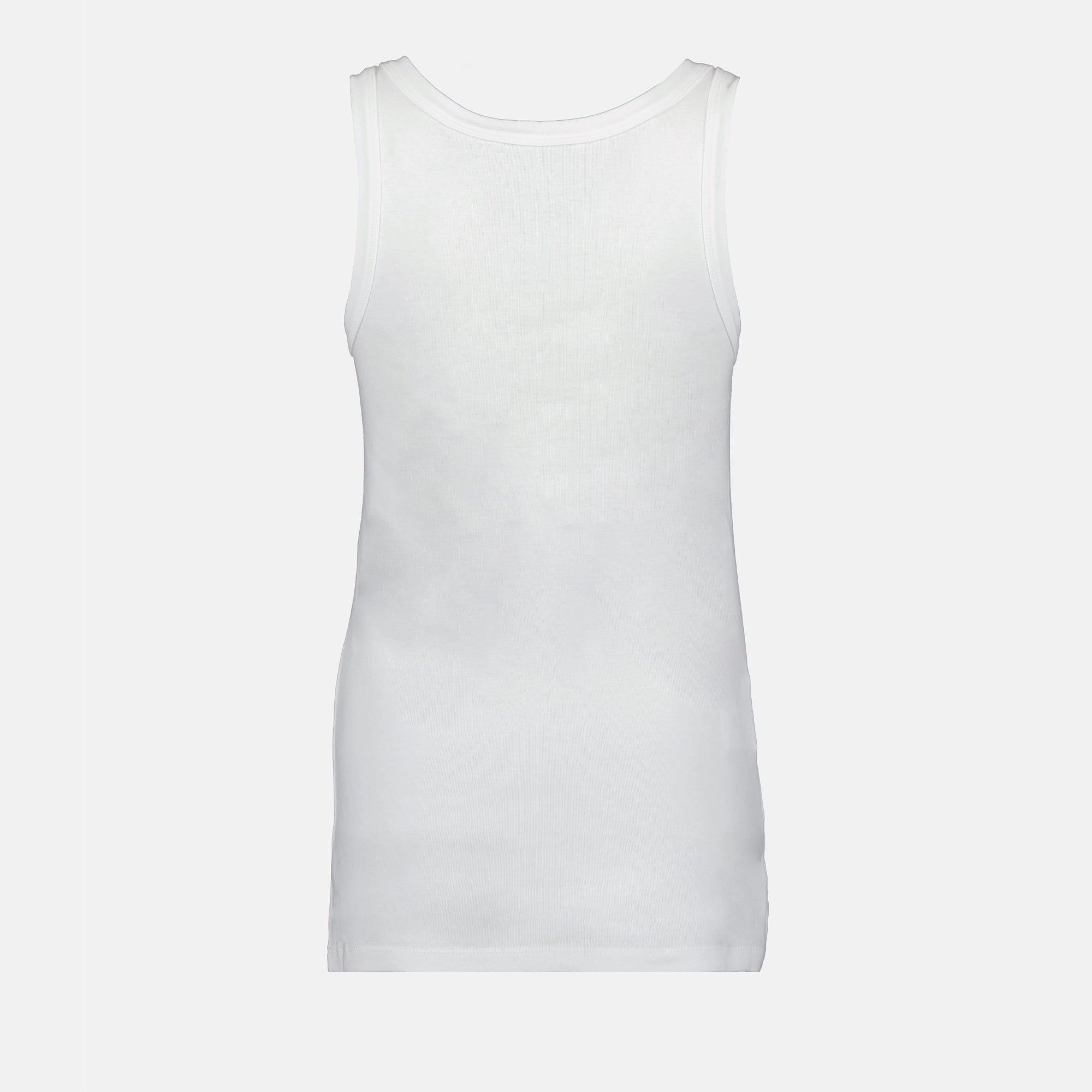 Tops Débardeur blanc à logo Prada Blanc Femme