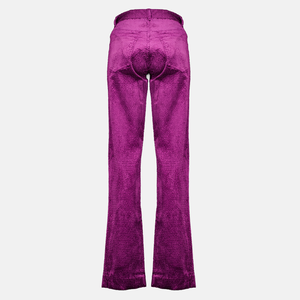 Pantalons Corduroy Pants Christopher Esber Violet Femme