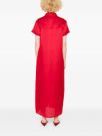 Abiti Abito Effy Khaite Rosso Femme