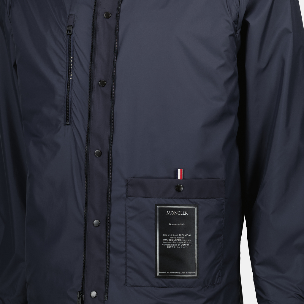 Jaquetas Corta-vento Multi-camadas Charve Moncler Azul escuro Homme
