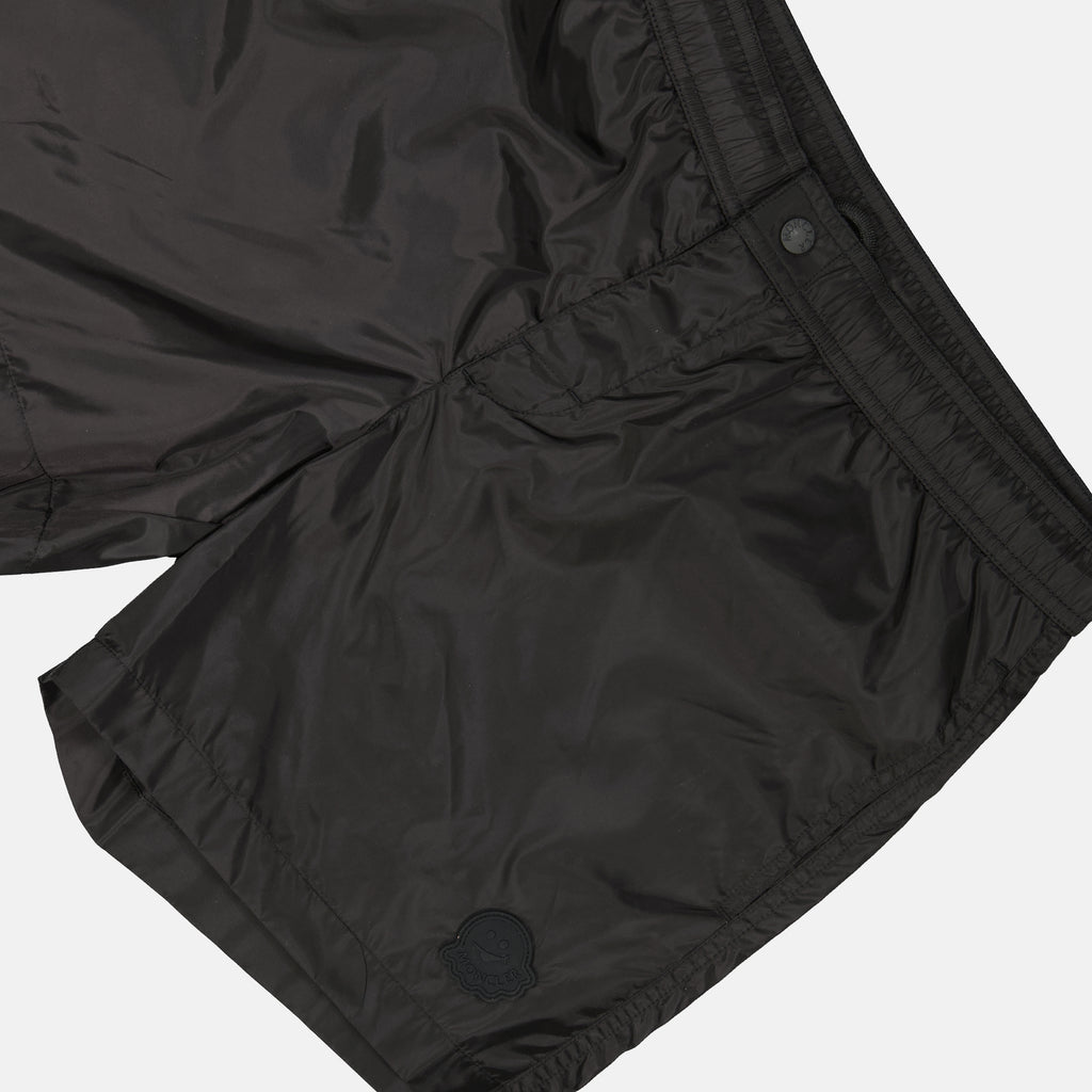 Image of the Moncler branded men's swimsuit shorts - Spring-Summer 2025 season - Detailed view_1