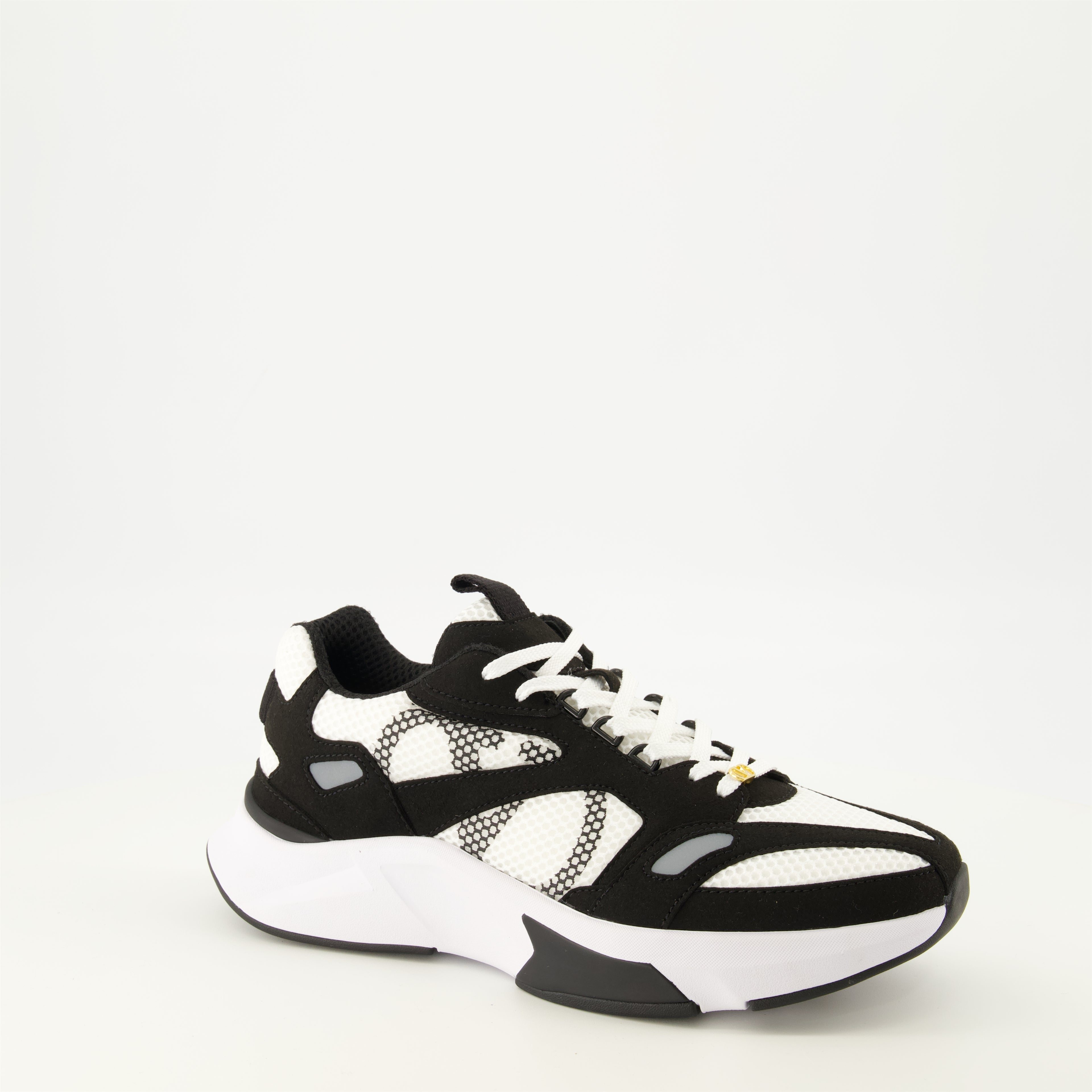 Baskets Baskets Demivee en tissu blanc Valentino Garavani Blanc Homme