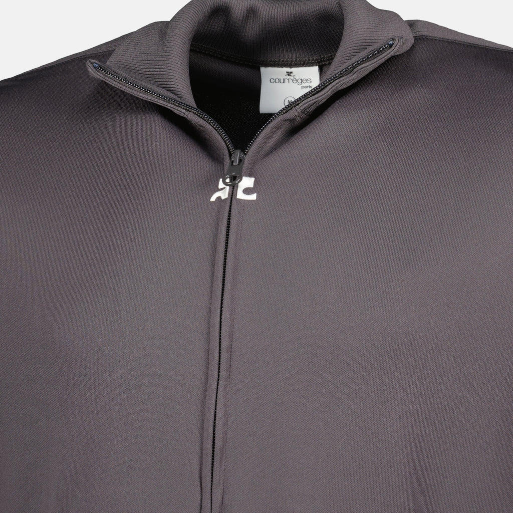 Sweatshirts Corta-Vento de Treino Azul Courrèges Gris Homme