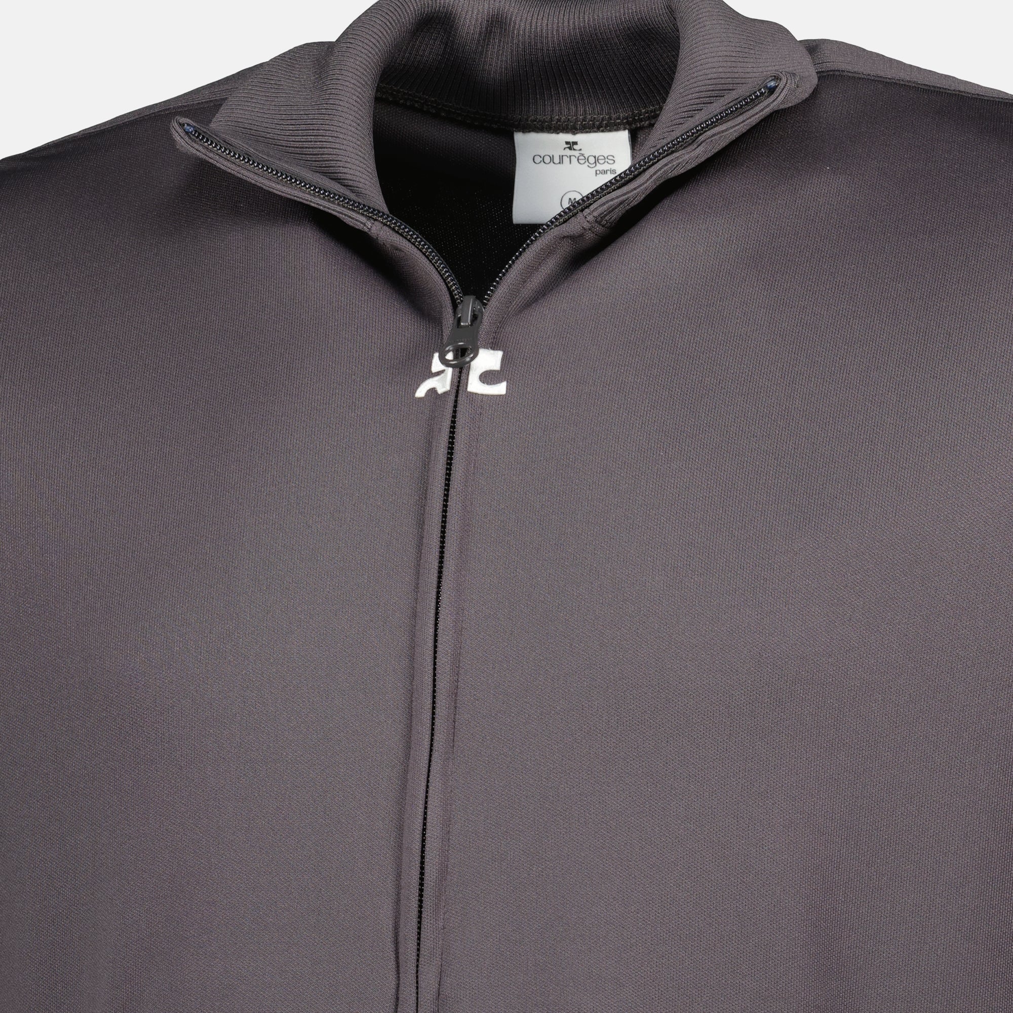 Sweatshirts Veste Tracksuit grise Courrèges Gris Homme