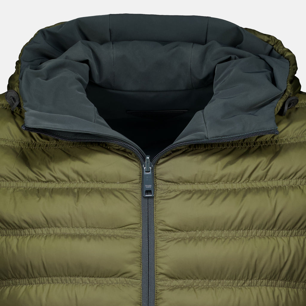 Vestes Doudoune réversible en nylon Prada Vert Homme