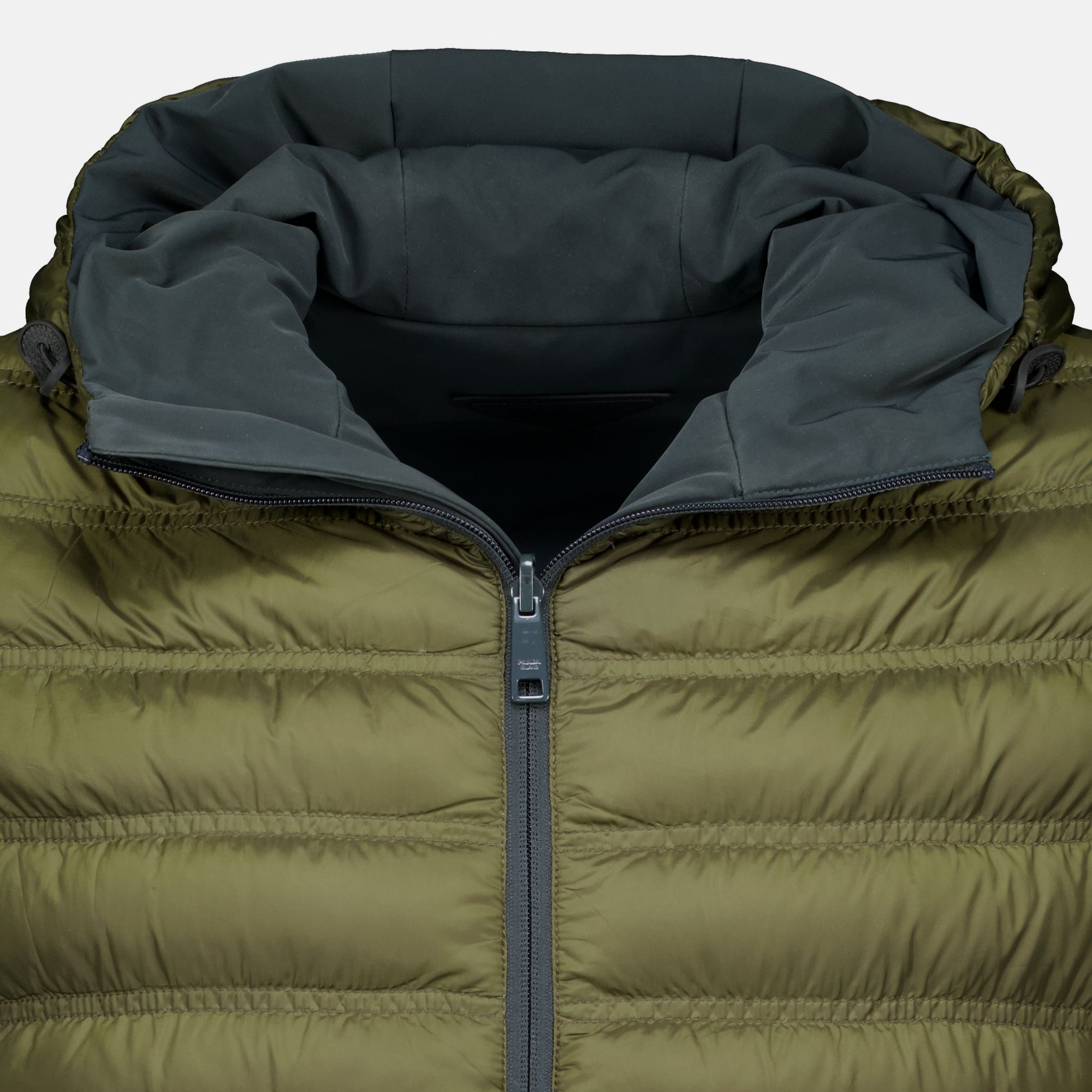 Vestes Reversible Nylon Down Jacket Prada Vert Homme