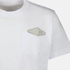 T-shirts Logo T-Shirt Sacai White Homme