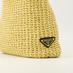 Image de l'article Petit sac cabas en crochet de la marque Prada pour Femme - Saison Printemps-Été 2026 - Vue détaillée_3