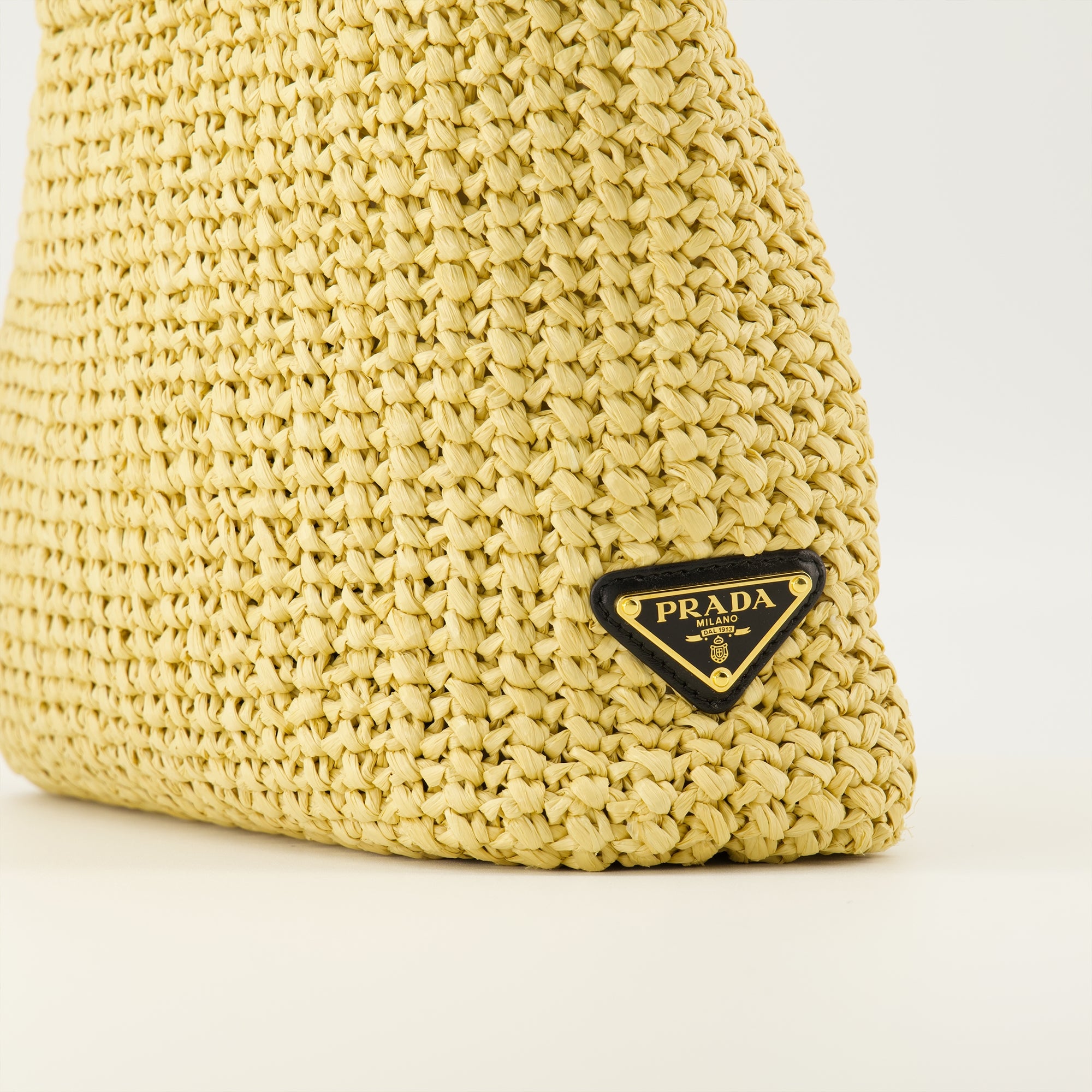 Image de l'article Petit sac cabas en crochet de la marque Prada pour Femme - Saison Printemps-Été 2026 - Vue détaillée_3