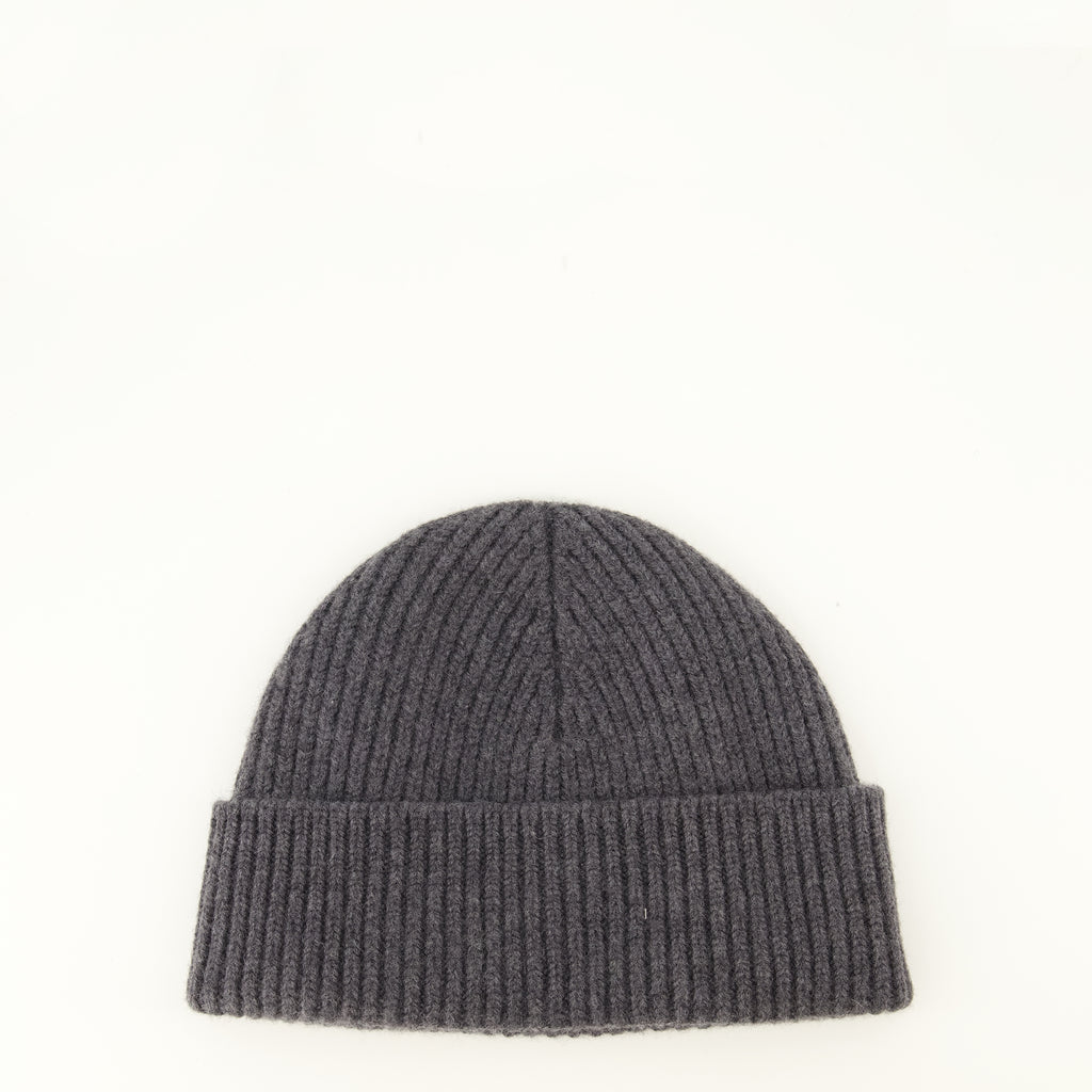 Chapeaux, casquettes et bonnets Gray wool beanie Ami PARIS Gris Unisexe