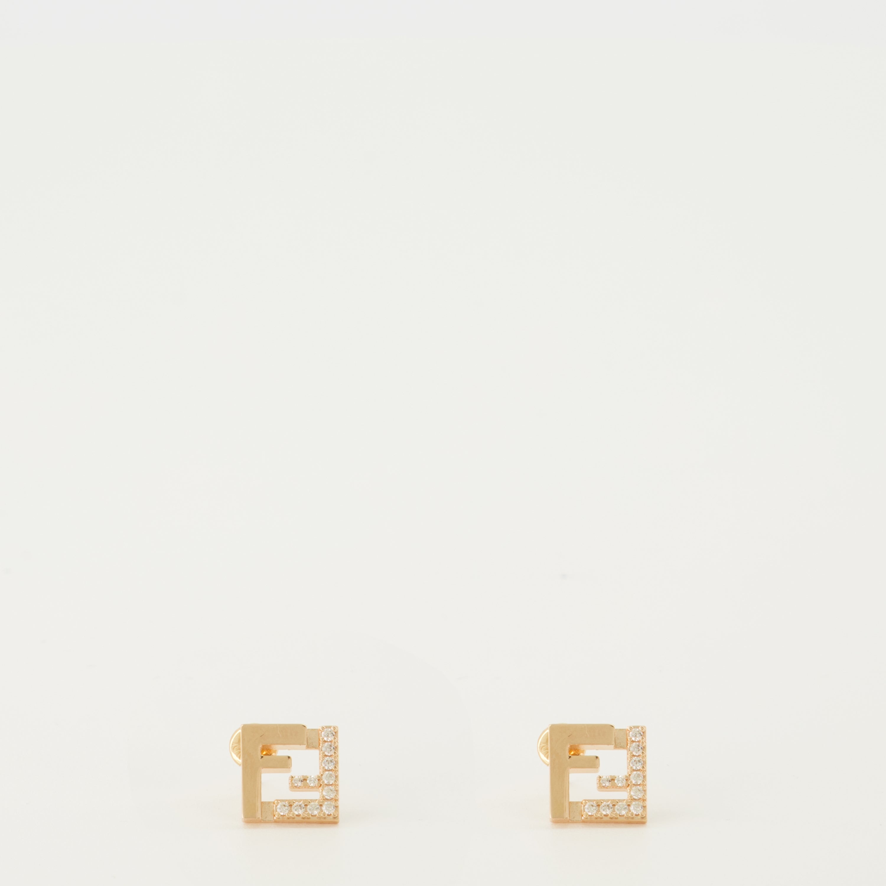 Immagine degli orecchini Forver con cristalli del marchio Fendi per Donna - Stagione Primavera-Estate 2026 - Vista Frontale