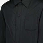 Imagem do artigo Casaco camisa em nylon da marca Ami PARIS para Homem - Temporada Outono-Inverno 2025 - Vista Detalhada_6