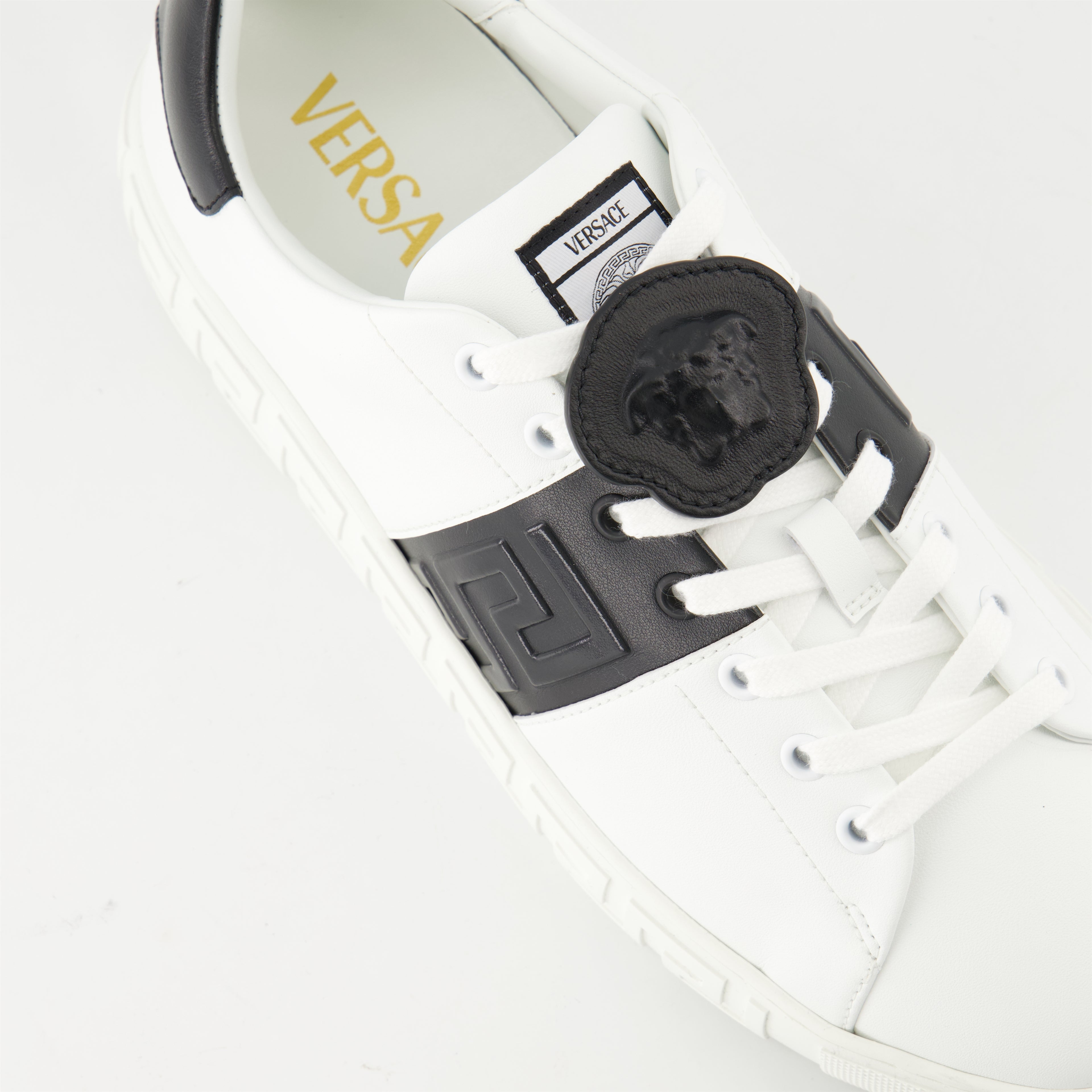 Sneakers Sneakers Greca Versace Bianco Homme