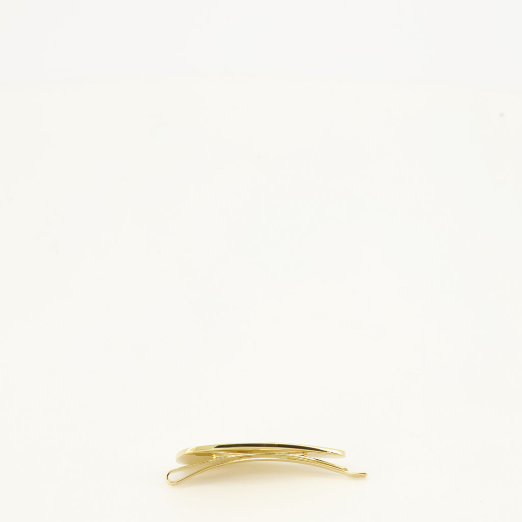 Chapeaux, casquettes et bonnets Clip de Cabelo de Metal Esmaltado Branco Miu Miu Blanc Femme