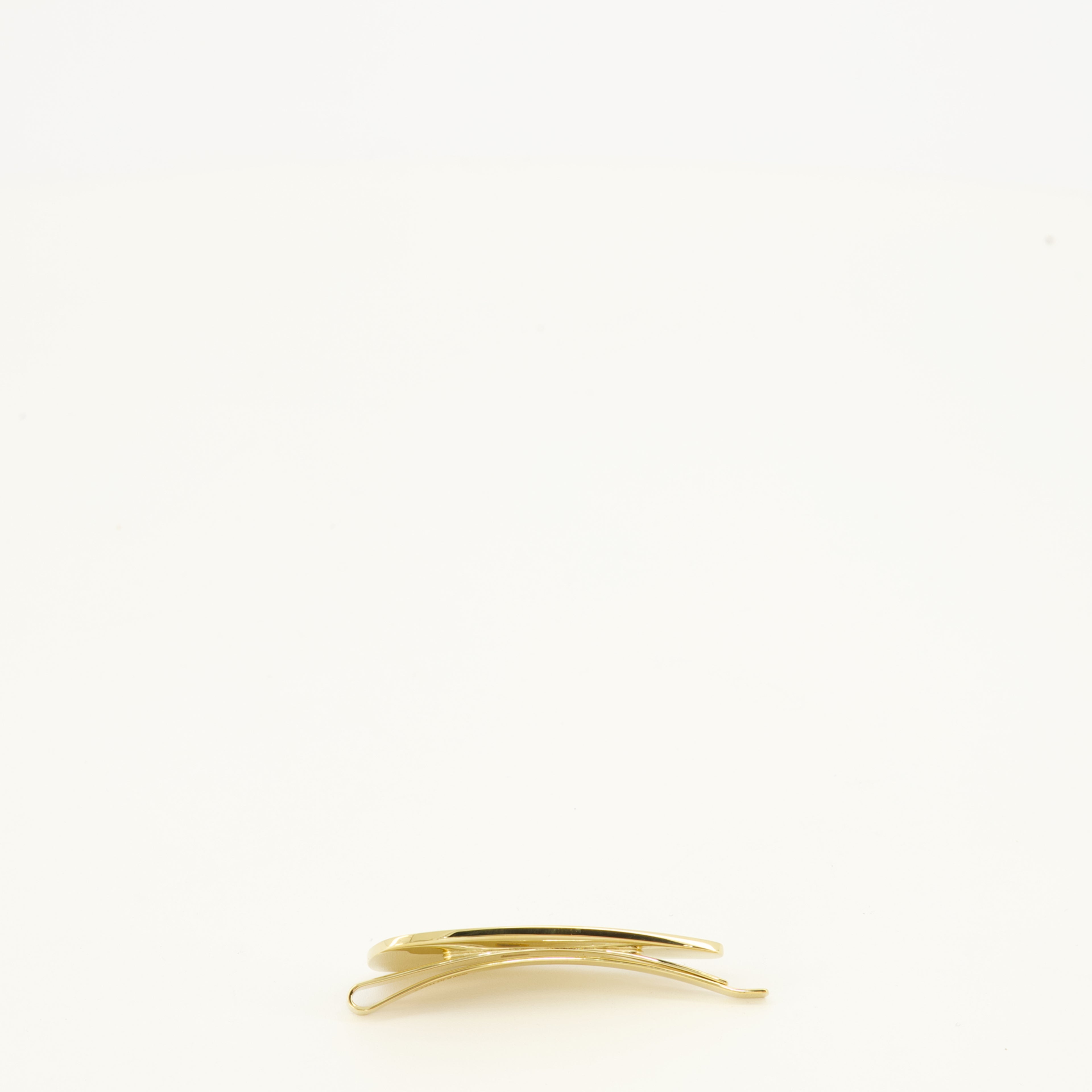 Chapeaux, casquettes et bonnets Clip de Cabelo de Metal Esmaltado Branco Miu Miu Blanc Femme