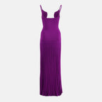 Imagem do vestido Salacia roxo da marca Christopher Esber para Mulheres - Temporada Primavera-Verão 2026 - Vista Traseira