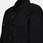 Jackets Veste en jean FF Fendi Black Femme